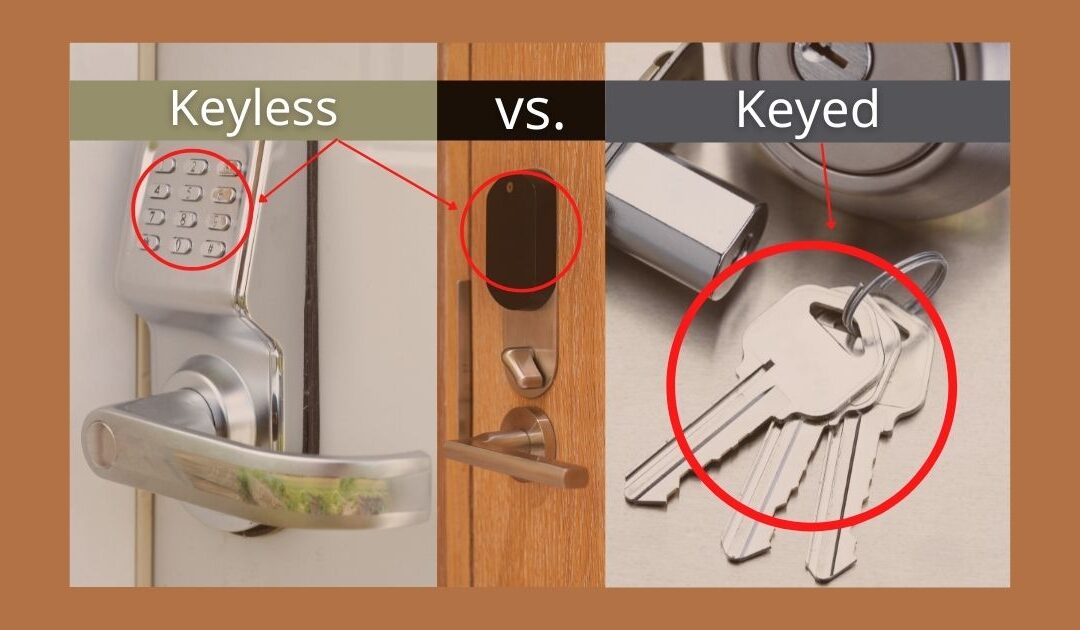 keyless vs. keyed locking mechanisms