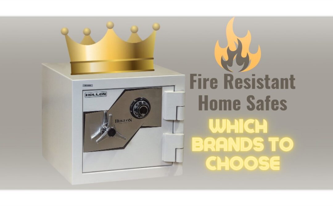 4 Excellent Brands To Look At For Fireproof Safes